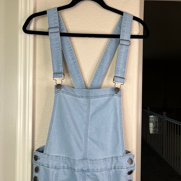 Sky Blue Kids Overalls - Picture 3 of 16